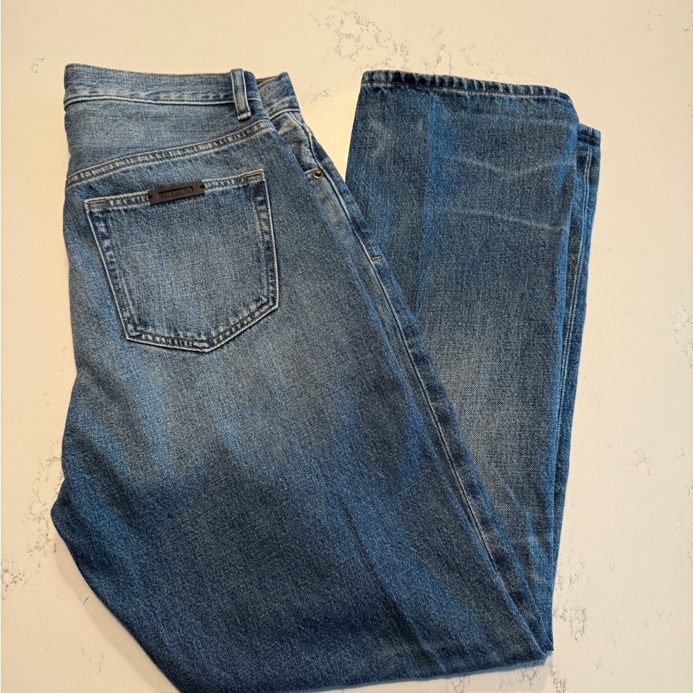 Fear of god essentials NWOT denim wash jeans